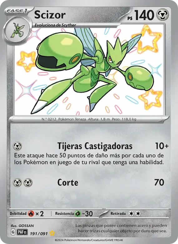 Scizor 191 – Destinos de Paldea
