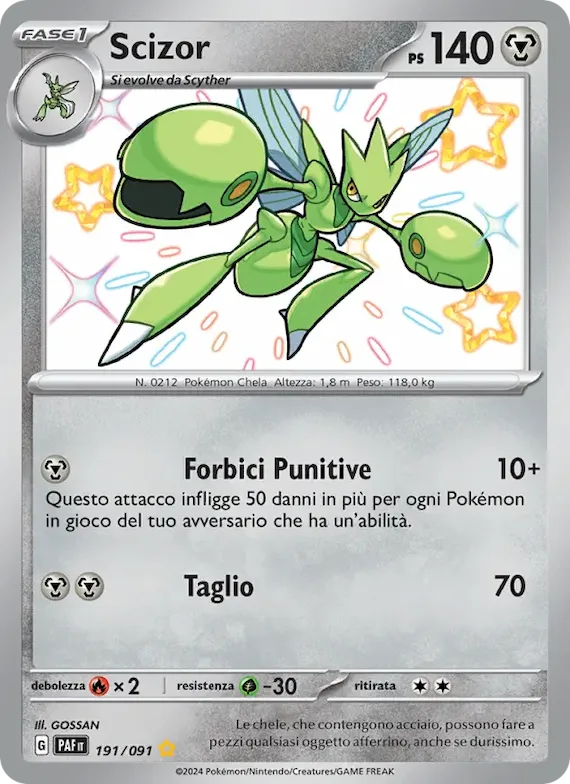 Scizor 191 – Destino di Paldea