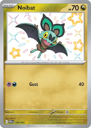 Noibat #194 – Paldean Fates