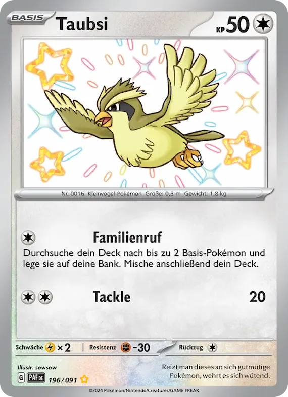 Taubsi 196 – Paldeas Schicksale