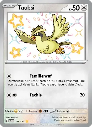 Taubsi Nr. 196 – Paldean Fates
