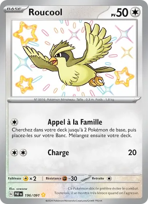 Roucool n° 196 – Destinées de Paldea