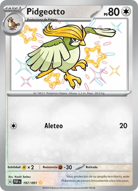 Pidgeotto 197 – Destinos de Paldea