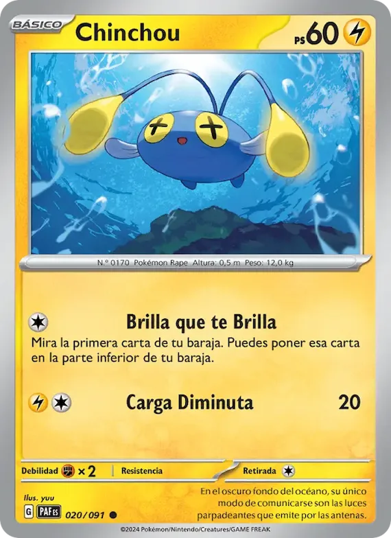 Chinchou 20 – Destinos de Paldea