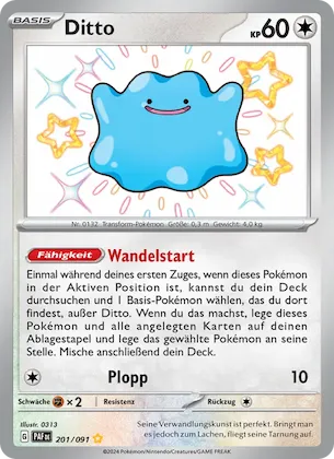 Ditto Nr. 201 – Paldean Fates