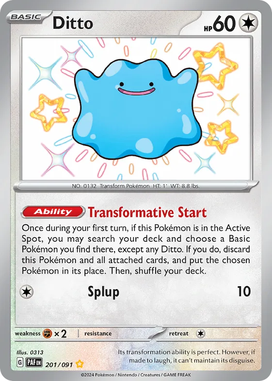 Ditto #201 – Paldean Fates
