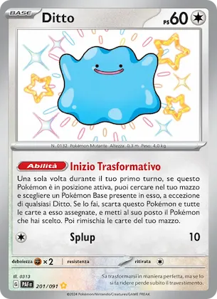 Ditto 201 – Destino di Paldea