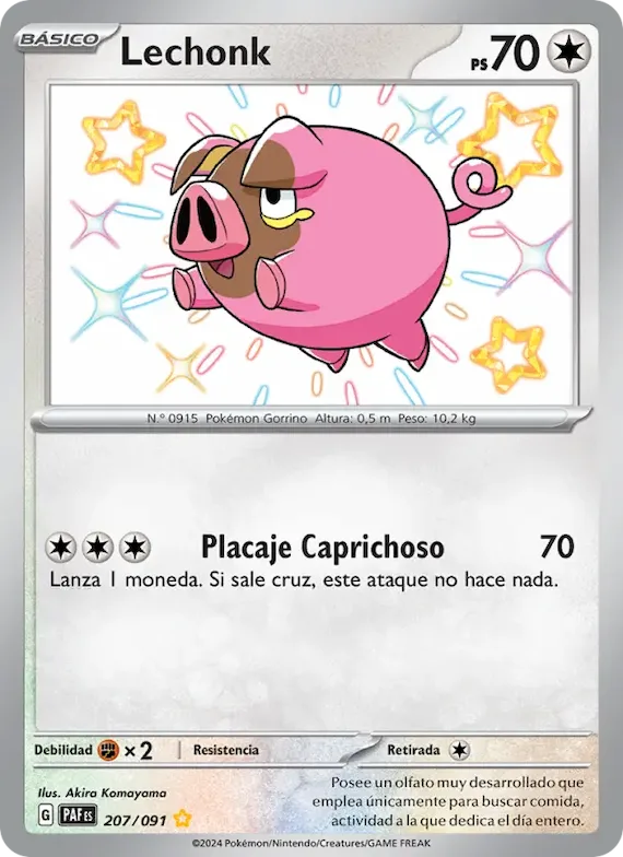 Lechonk 207 – Destinos de Paldea