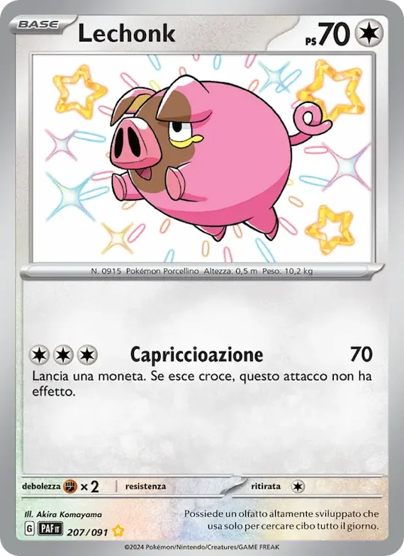 Lechonk 207 – Destino di Paldea