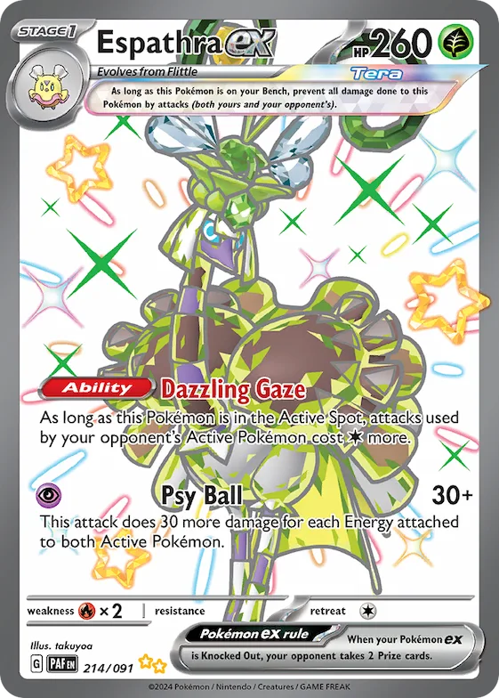 Espathra ex #214 – Paldean Fates