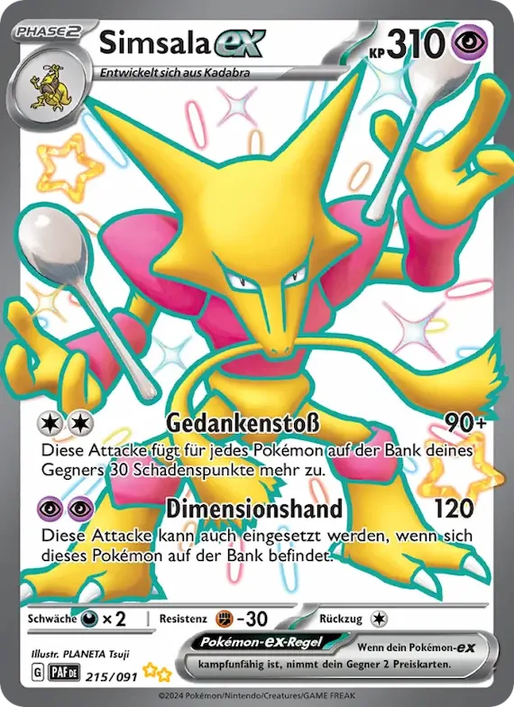 Simsala-ex 215 – Paldeas Schicksale