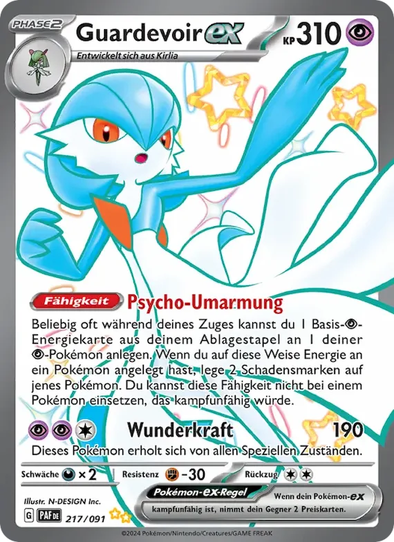 Guardevoir-ex 217 – Paldeas Schicksale
