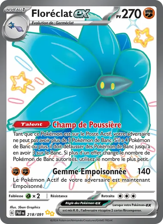 Floréclat-ex 218 – Destinées de Paldea