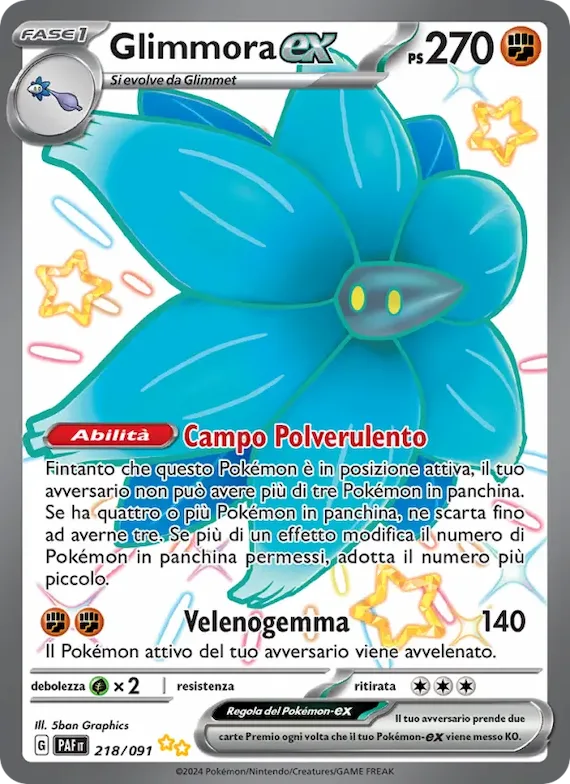 Glimmora-ex 218 – Destino di Paldea