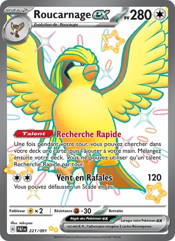 Roucarnage-ex 221 – Destinées de Paldea