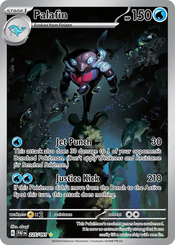 Palafin #225 – Paldean Fates