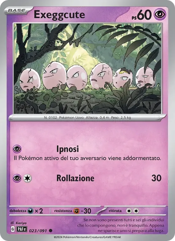 Exeggcute 23 – Destino di Paldea