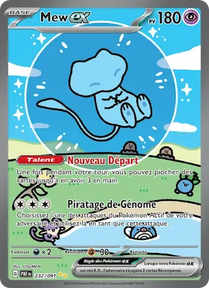 Mew-ex 232 – Destinées de Paldea