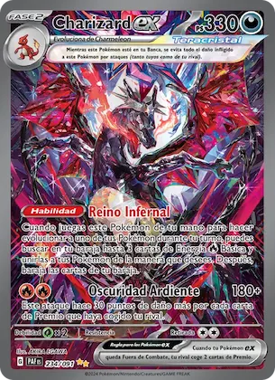 Charizard ex 234 – Destinos de Paldea