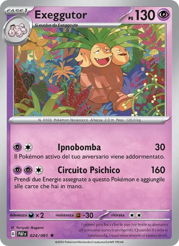 Exeggutor 24 – Destino di Paldea