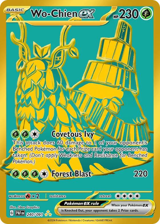 Wo-Chien ex #240 – Paldean Fates