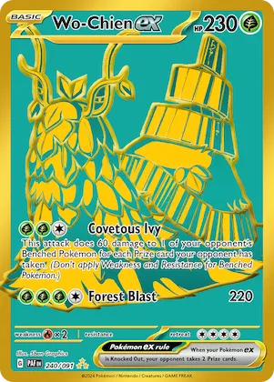 Wo-Chien ex #240 – Paldean Fates