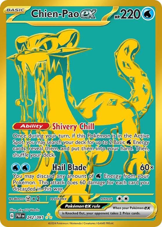 Chien-Pao ex #242 – Paldean Fates