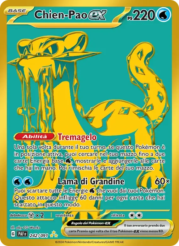 Chien-Pao-ex 242 – Destino di Paldea