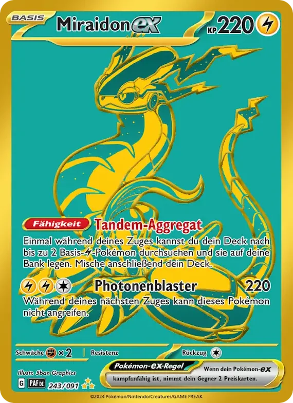 Miraidon-ex 243 – Paldeas Schicksale