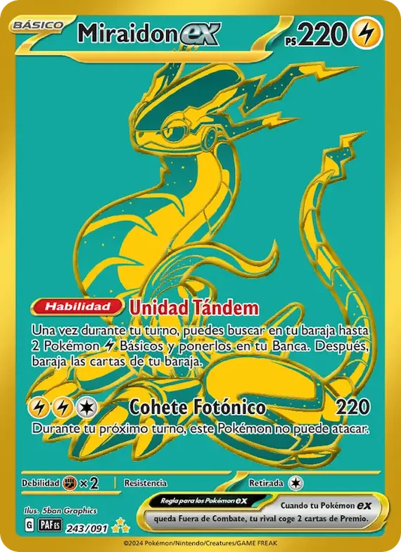 Miraidon ex 243 – Destinos de Paldea
