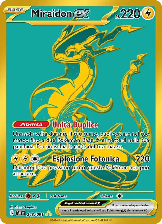 Miraidon-ex 243 – Destino di Paldea