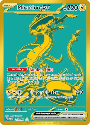 Miraidon ex #243 – Paldean Fates