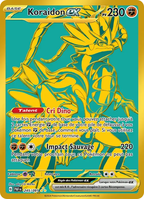 Koraidon-ex 245 – Destinées de Paldea