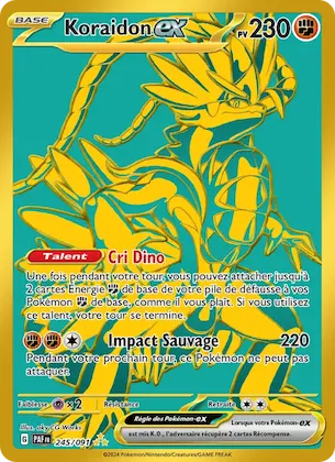 Koraidon-ex n° 245 – Destinées de Paldea