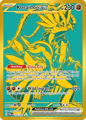 Koraidon ex #245 – Paldean Fates