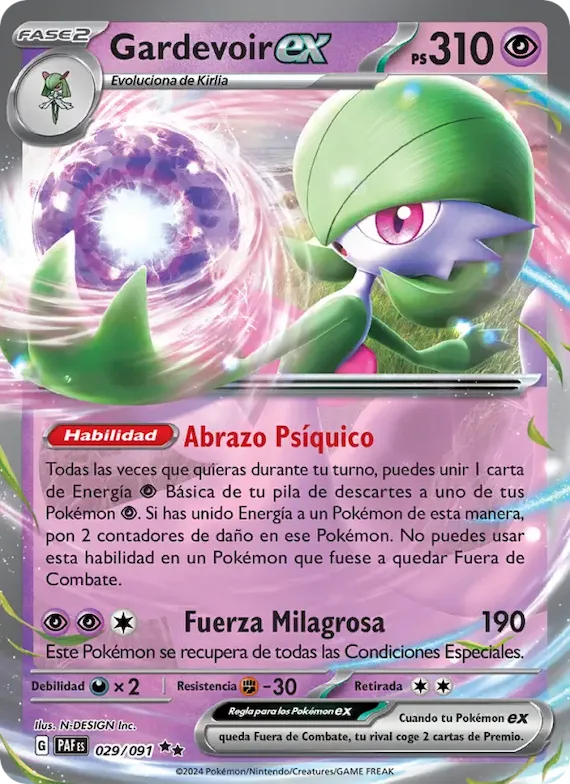 Gardevoir ex 29 – Destinos de Paldea