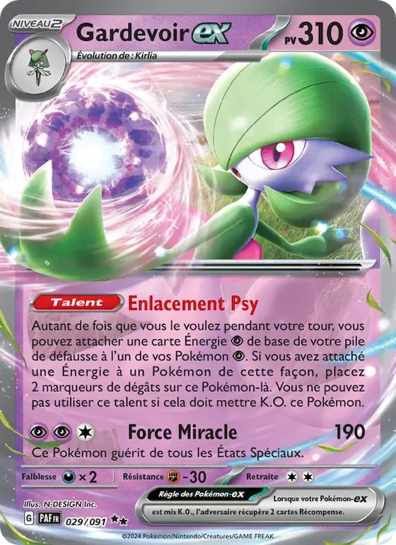 Gardevoir-ex 29 – Destinées de Paldea