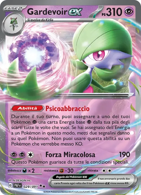 Gardevoir-ex 29 – Destino di Paldea