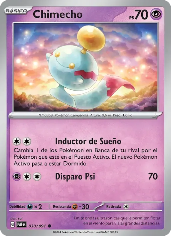Chimecho 30 – Destinos de Paldea