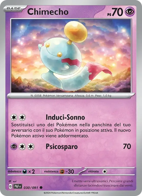 Chimecho 30 – Destino di Paldea