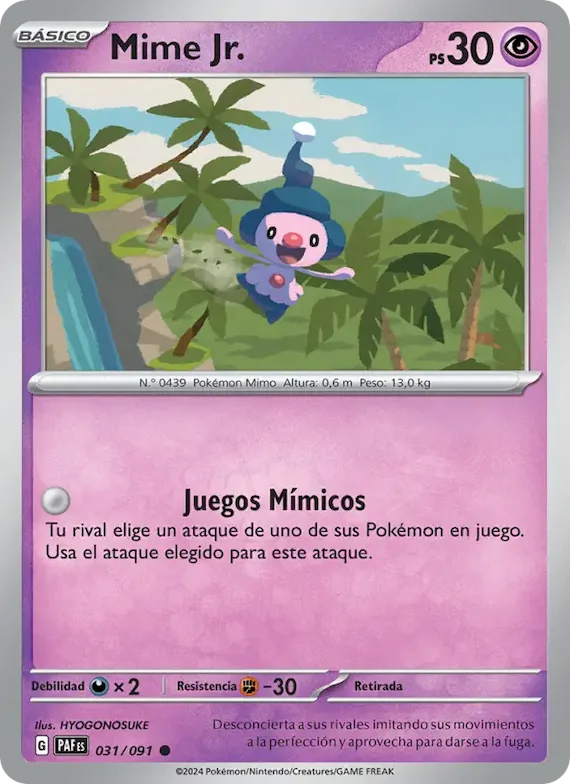 Mime Jr. 31 – Destinos de Paldea