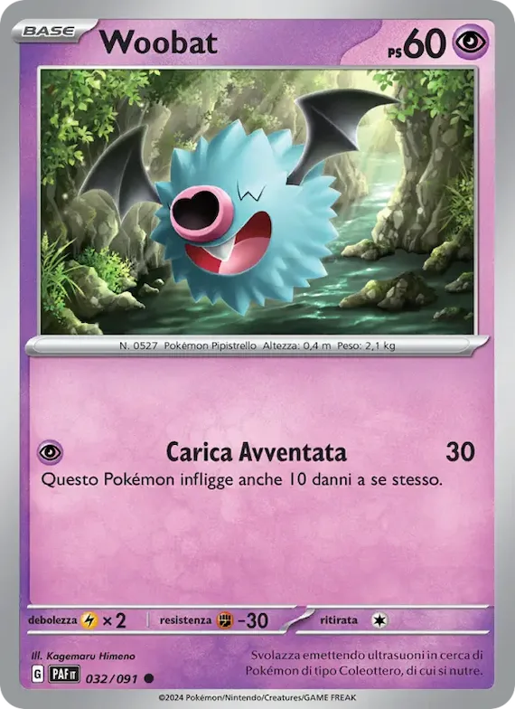 Woobat 32 – Destino di Paldea