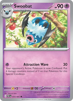 Swoobat #33 – Paldean Fates