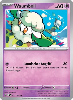 Waumboll Nr. 34 – Paldean Fates