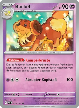 Backel Nr. 39 – Paldean Fates