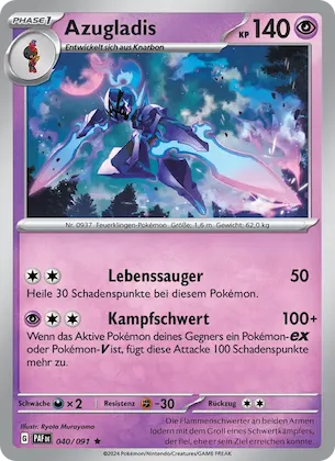Azugladis Nr. 40 – Paldean Fates