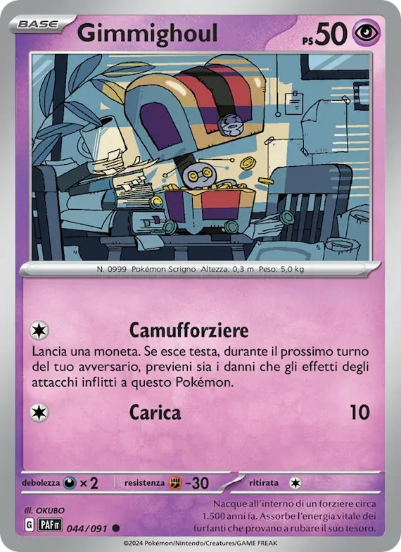 Gimmighoul 44 – Destino di Paldea