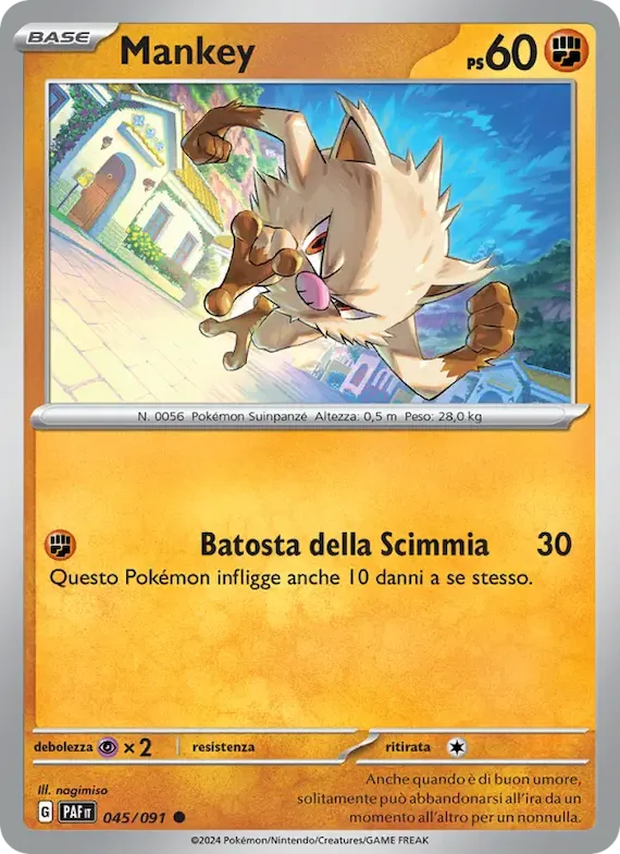 Mankey 45 – Destino di Paldea