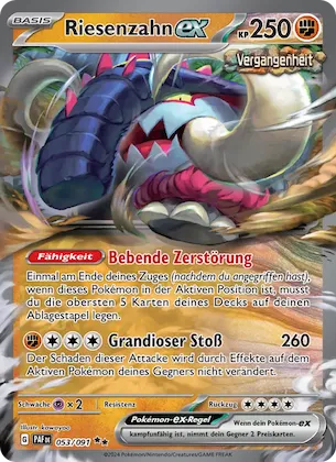 Riesenzahn-ex Nr. 53 – Paldean Fates