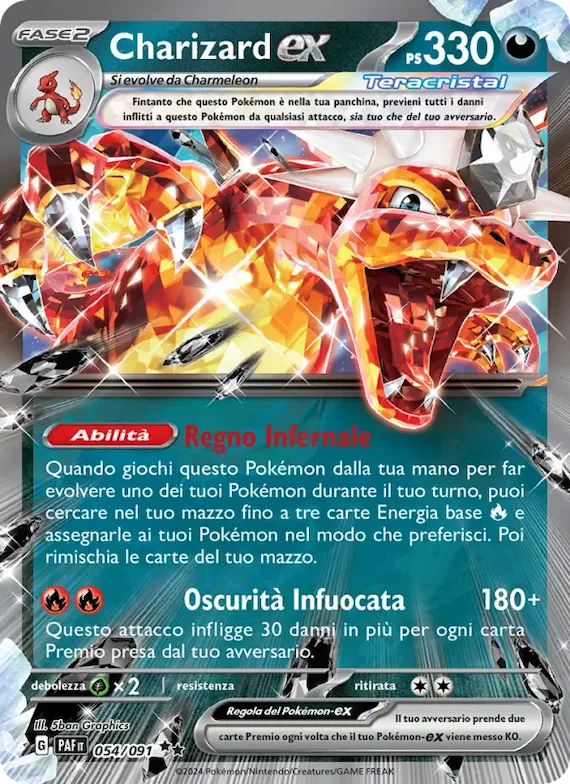 Charizard-ex 54 – Destino di Paldea